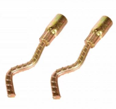 Kort bølgede halerede stikkontakter